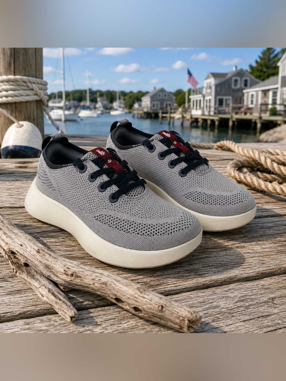 Allbirds Tree Runner Go Sneakers W7 Cloudy Grey NIB